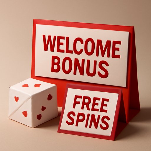 r555 Free spins notification card